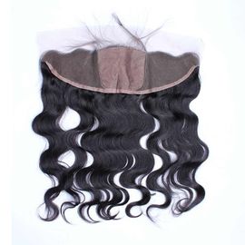 China Pelucas del frente del cordón del cabello humano del brasileño 100 con color del negro del pelo del bebé proveedor