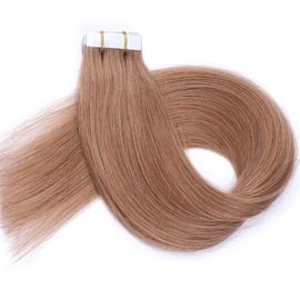 China Cinta de 100 cabellos humanos en las extensiones, extensiones del pelo de la trama de la cinta ningún vertimiento proveedor