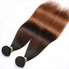 China Extensiones puras del cabello humano de la armadura 100Gram del pelo del tono del 100% 3 ninguna sustancia química compañía