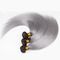 extensiones grises rectas del cabello humano del 1B Ombre dos paquetes indios del pelo del tono proveedor