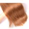 El material crudo del pelo del pelo brasileño recto del color #30 se puede encrespar 12&quot; a 26&quot; suavidad sedosa vertida libremente proveedor
