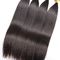 El pelo recto peruano liso sedoso lía la trama 300 gramos con el cierre del cordón proveedor