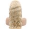Pelucas de cordón llenas de Glueless del brasileño, densidad rubia de las pelucas el 130% del cabello humano proveedor