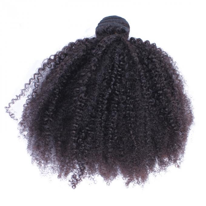 El pelo rizado rizado del Afro humano peruano lía color natural ningún olor químico