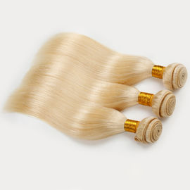 China Escoja la pulgada rubia de las extensiones 12-26 del pelo de la trama del color 613 exhaustos de la armadura del cabello humano proveedor