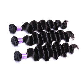 China 12-30 extremo dibujado del pelo de la armadura de la pulgada solo del negro natural rizado flojo brasileño del color proveedor