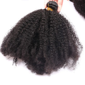 China El pelo rizado rizado del Afro humano peruano lía color natural ningún olor químico proveedor