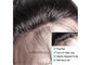 Oído recto 13x4 del pelo brasileño al cierre frontal del cordón del pelo del oído con el pelo delantero del bebé proveedor