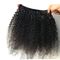 pelo rizado rizado de la Virgen del grado 7A del Afro peruano humano sin procesar del pelo para las mujeres negras proveedor