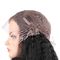 Rectos rizados de Yaki de la Virgen del pelo del frente del cordón de las pelucas crudas del cabello humano alisan y lustre proveedor